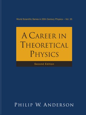cover image of Career In Theoretical Physics, a ()